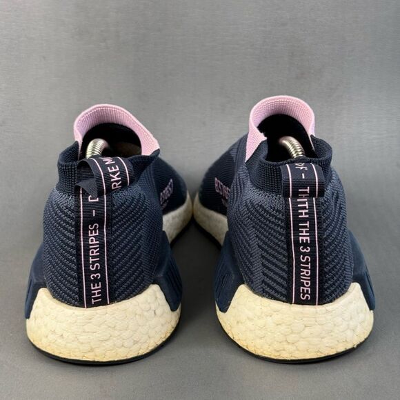Adidas NMD CS1 Primeknit Mid Legend Ink Navy Lilac Women’s Size 7.5 - Picture 4 of 8